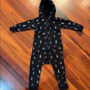 Whistle and flute onesie